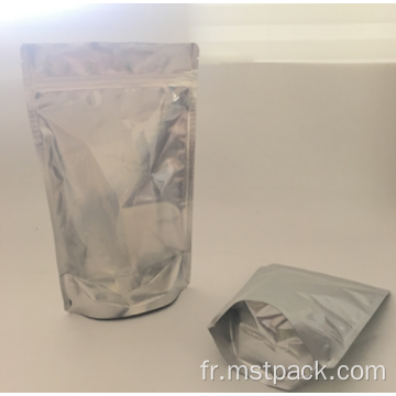 Sac transparent avant Sac debout Sachets